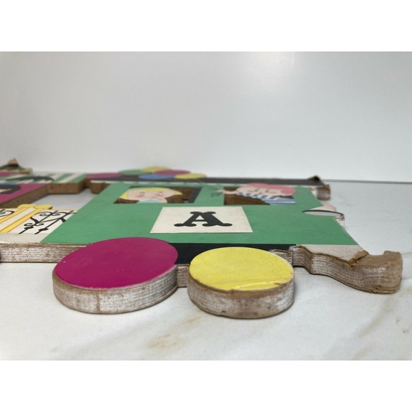 Dolly Toy Co. Nursery Train Wall Hanging Cardboard Heavy Thick set of 4 - Picture 10 of 12